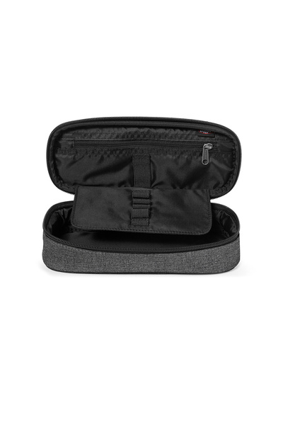 Eastpak Geantă pentru creion pentru copii unisex - design oval, denim negru