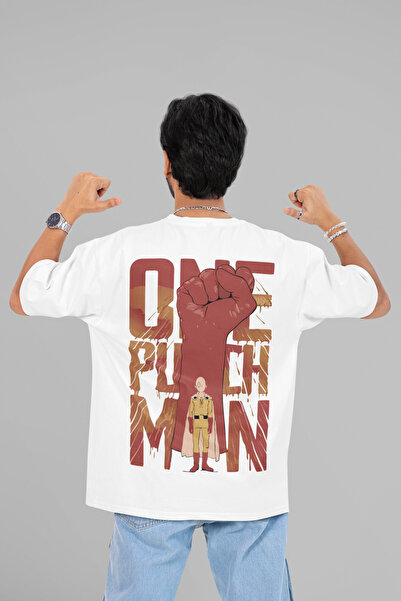 SEVBANO Saitama One Punch Man majica sa štampanim unisex anime likom, veće ve...