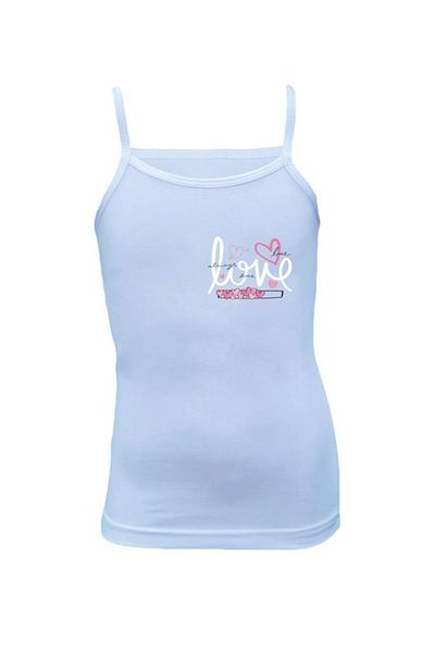 Onurel Pack of 5 Love Printed Lycra Girls' Cotton Undershirt