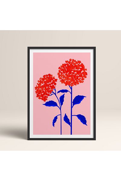 HOMEPACK Single Wooden Framed Painting One Piece Poster Painting Tk/835