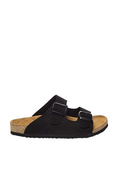 Forelli Ανδρικές παντόφλες Olive-g Μαύρο Nubuck