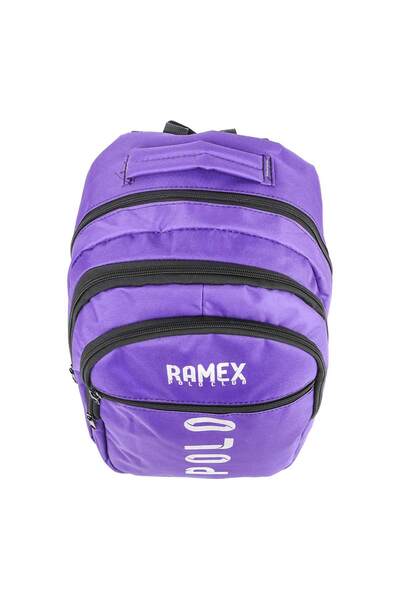 Pikas Purple Polo Printed Backpack - School and Living Bag
