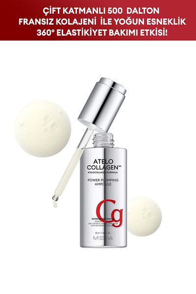 Missha Atelocollagen500 Power Plumping Ampoule - 50ml Anti-Aging