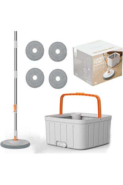 COOYA Sewage Separation Mop with Bucket Mop with Water Filter Spinner,Self Twisting