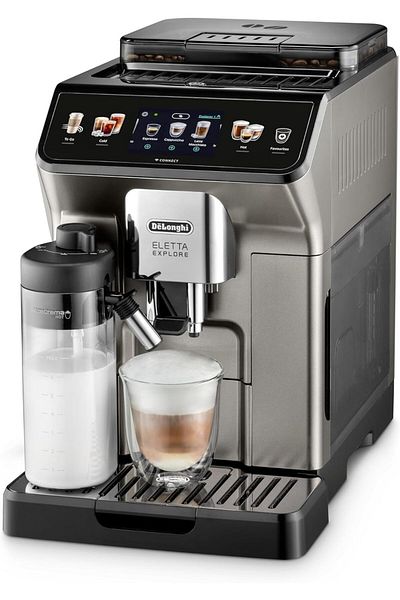 DELONGHİ De'Longhi Eletta Explore Coffee Machine Titanium ECAM450.86.T