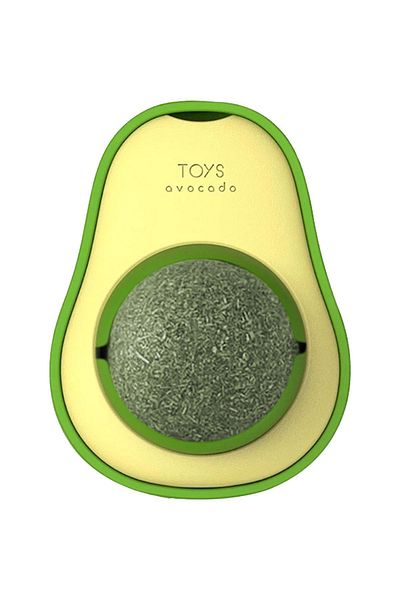 GOBYPET Avocado Shaped Catnip Edible Cat Mint - Play and Lick Ball