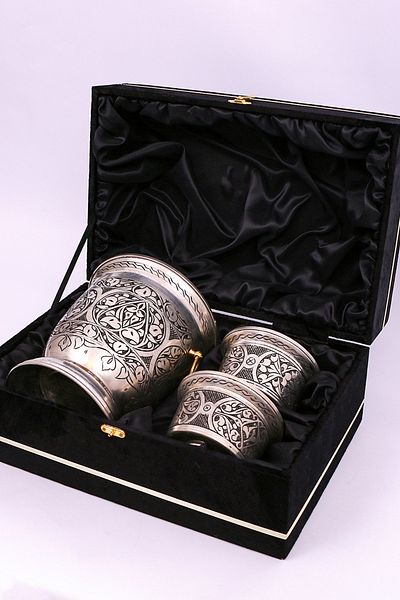 TADACAKSIN Ehlikeyf Family Set - 1 Bottle and 2 Cup Holder (BOXED)