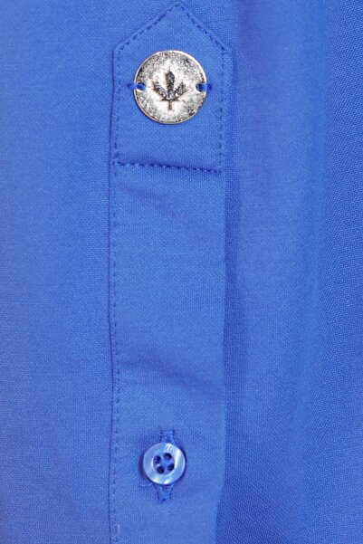 Paul Martin Canadian Paul Martin Knitted Fabric Straight Pattern Men's Shirt Pm3522R11