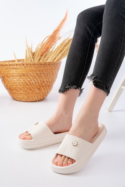 Slipcat Women's High Sole Beach Pool Sea Daily Slippers