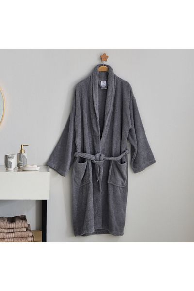 Home Box Essential Adult Shawl Bathrobe Medium