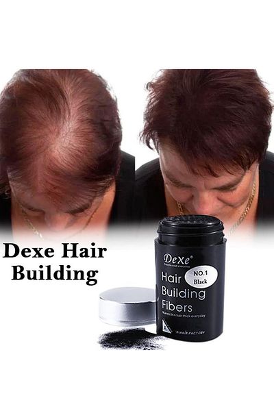 Dexe Hair Building Fibers Black 22g