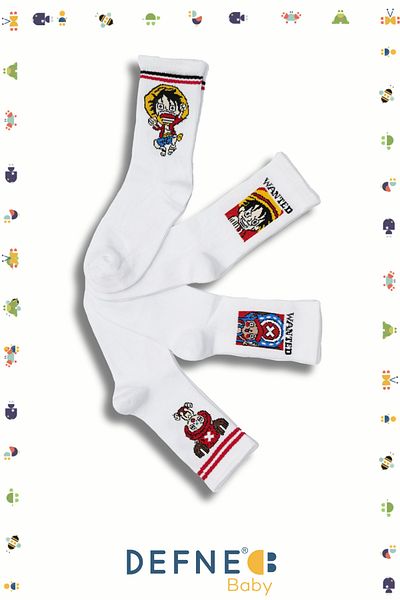 Defne Baby 4 Pairs of Girls' Socks