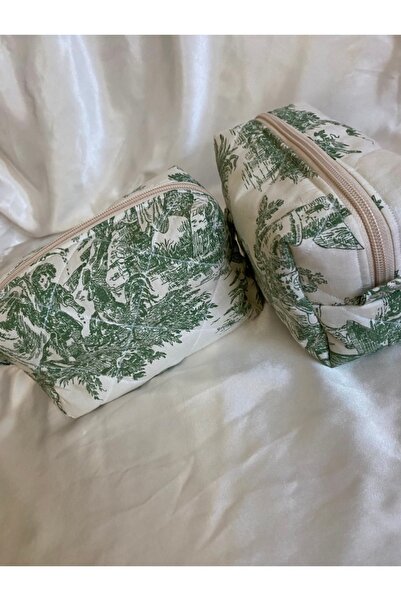 1çokşey حقيبة مكياج كلاسيكية قطعة واحدة (مقاس 18*10*10 سم)