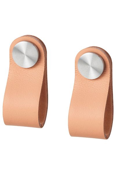 erorex Leather handle, tanned leather, 65 mm