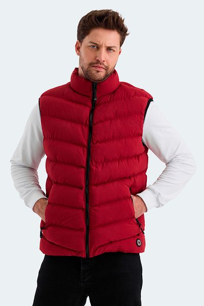 Slazenger Vestă pentru bărbați Hammer I Roșu Claret