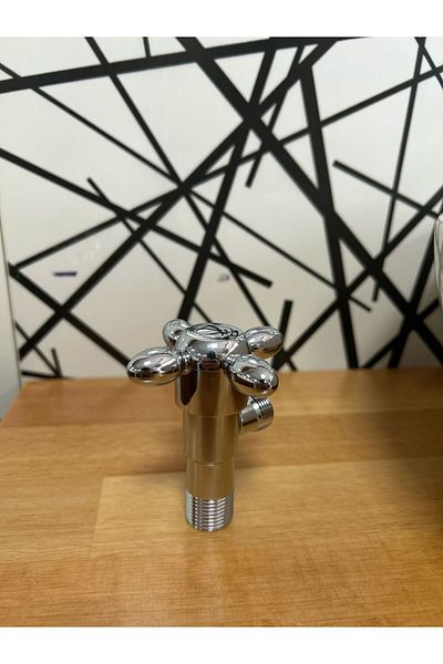 ZEK BANYO 3/8 Outlet Bidet Faucet Brass Intermediate Faucet Stainless