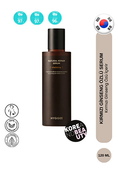 HYGGEE Natural Repair Ginseng Serum 120ml | Yaşlanma Karşıtı Ve Yenileyici Kı...