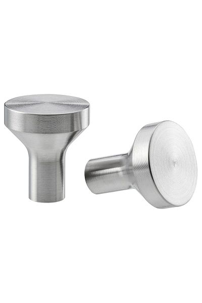 erorex Knob, stainless steel, 21 mm