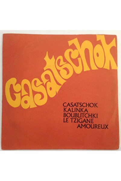 Yacha Petrov - Casatschok-4parça - Orijinal Dönem Baskı 'lik