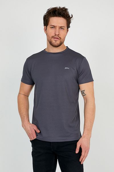 Slazenger Ανδρικό μπλουζάκι Republıc I Σκούρο Γκρι