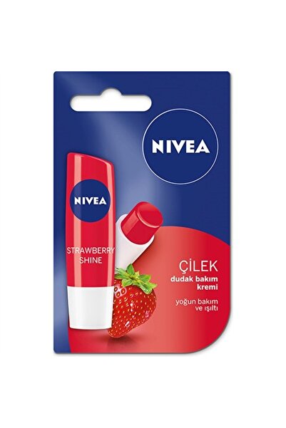 NIVEA عصا الشفاه بالفراولة - ترطيب لمدة 24 ساعة