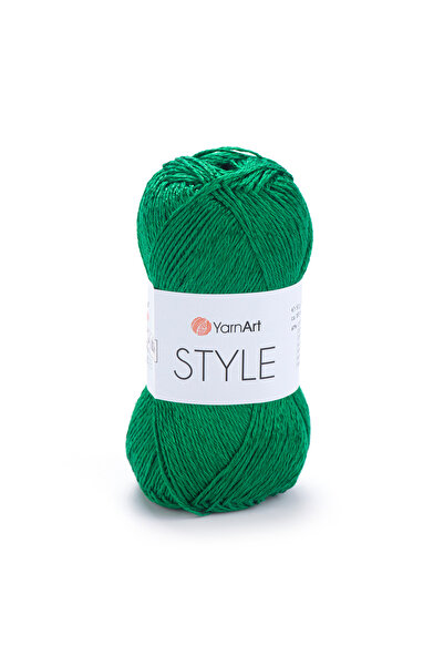 Yarnart Style Hand Knitting Rope - 67% Cotton, 33% Viscose, 50G/185M, Glossy ...