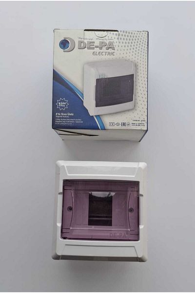 Depa 4-Piece Fuse Box Surface Mounted