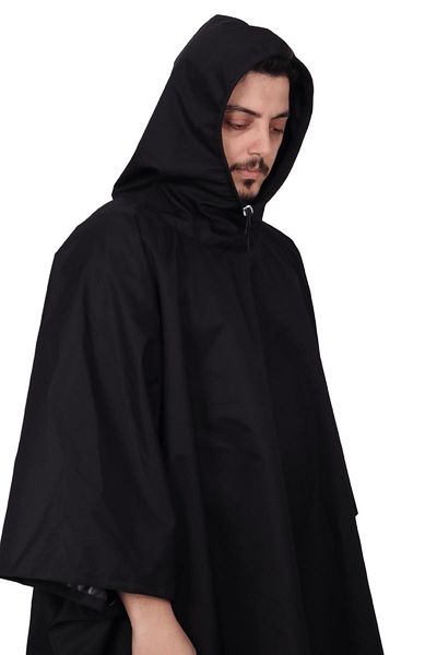 KORDAK Black Mountaineer Camper Poncho Αδιάβροχο
