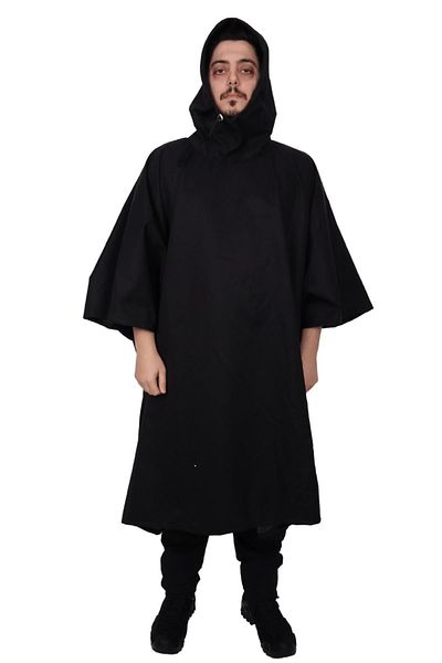 KORDAK Black Mountaineer Camper Poncho Αδιάβροχο
