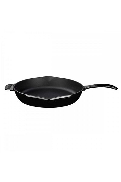 Lava Cast Round Frying Pan Cast Iron Solid HandleDiameter(Ø)28cm