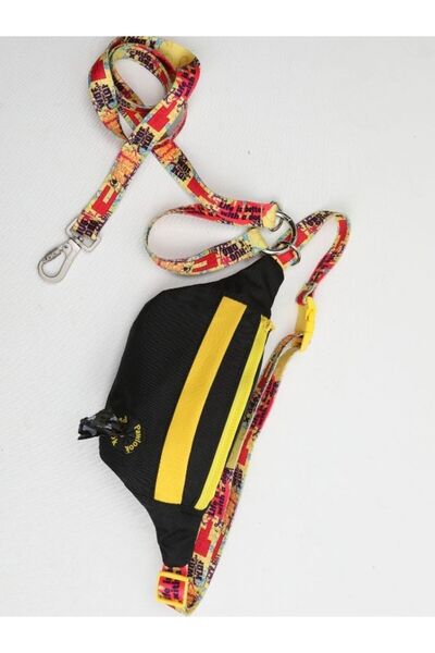 PAWLOOK Siyah, Handsfree, Gezdirme Tasması, Eller Serbest, Köpek Gezdirme Kay...