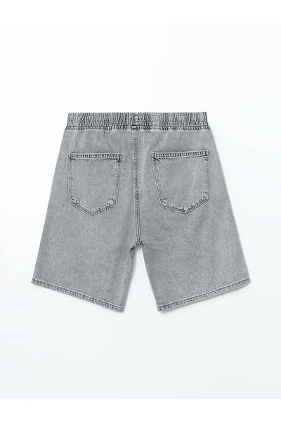 LC Waikiki Lcw Jeans Gray Comfortable Fit Men's Jeans Shorts