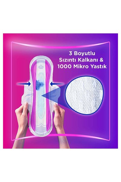 Orkid Platinum Normal + Gece 20’Li Eda Erdem Paketi Hijyenik Ped
