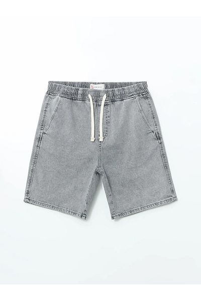 LC Waikiki Lcw Jeans Gray Comfortable Fit Men's Jeans Shorts