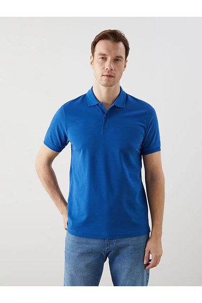 LC Waikiki Tricou pentru bărbați LCWAIKIKI Classic Yellow Polo Guler cu mânecă scurtă Pique