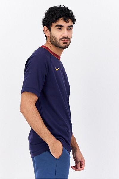 Nike Men Loose Fit Short Sleeve Outdoor T-Shirt, Navy Combo