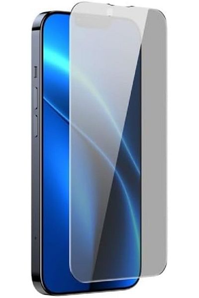 Baseus 0.3mm Crystal Privacy Protection All-Tempered-Glass Screen Protector for iP 14 Pro  Clear