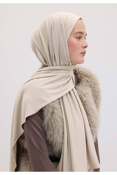 Fresh Bamboo Combed Shawl Pearl