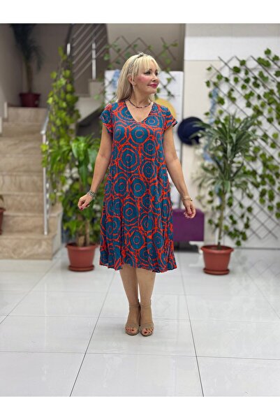 Punta Otantik DM70006 Rochie din viscoză