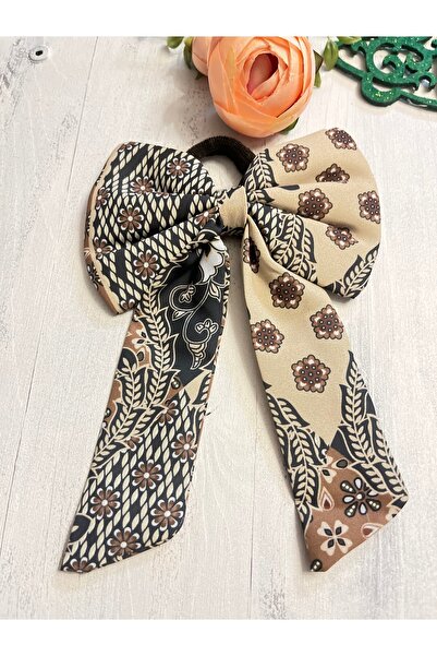 BERG ATELIER Кольорова гумова шпилька з бантиком