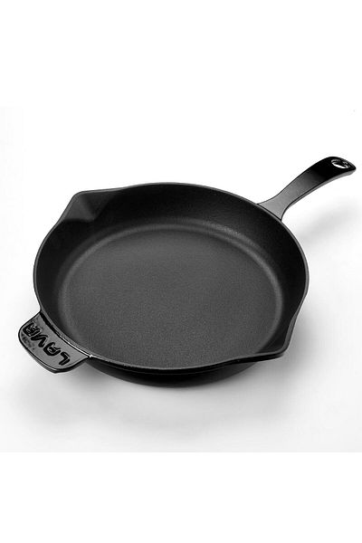 Lava Cast Round Frying Pan Cast Iron Solid HandleDiameter(Ø)28cm