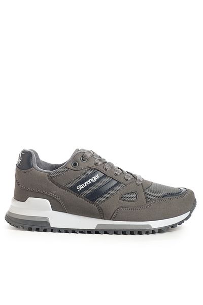Slazenger Ανδρικά παπούτσια Sneaker Maroon I Σκούρο Γκρι