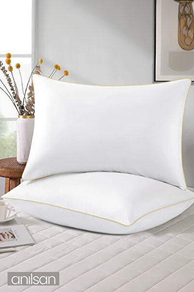 Anılsan 4 Pack Nano Gel Pillow, 50x70cm, 1200gr - Hotel Pillow - Η καλύτερη επιλογή μαξιλαριού για υγιή ύπνο