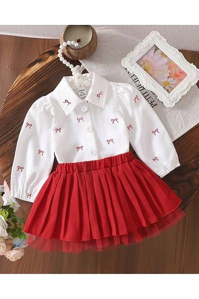 Yavrumsa Nara Tutu Skirt Shirt Combination