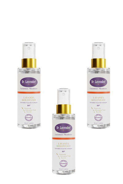 Gallipoli Lavender Dr. Lavender Lavanta Yağlı Kolonya 80 Derece Sprey Lavanta...