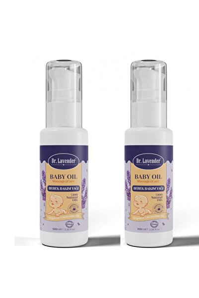 Organik Lavanta Yağlı Bebek Masaj Yağı 2 Adet
