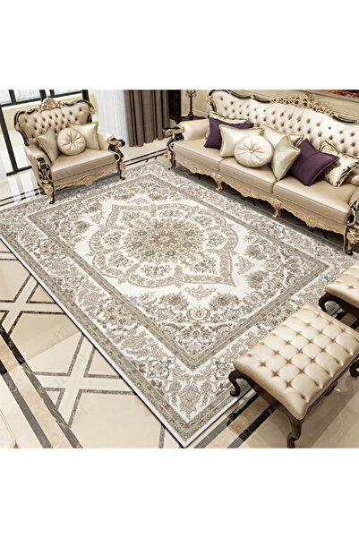 sharpdo Home Decoration Area Imitation Cashmere Carpet, Suitable for Bedroom, Living Room, Sofa