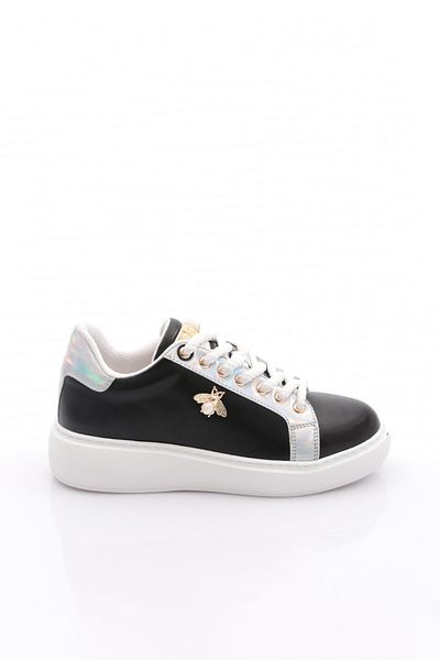 DGN Pantofi de damă Pearl Stone Negru Alb 12312439101