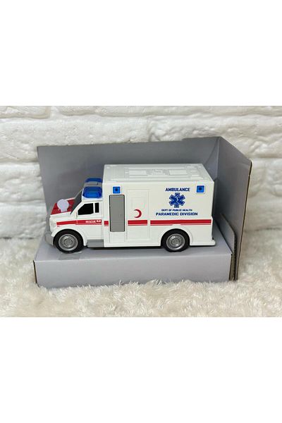ADELAND NitroSpeed Scoot Ambulance with Sound and Light 1:20 Scale