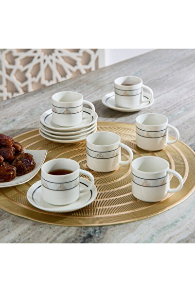 Home Box Skyline Mirage Espresso Coffee Set of 12